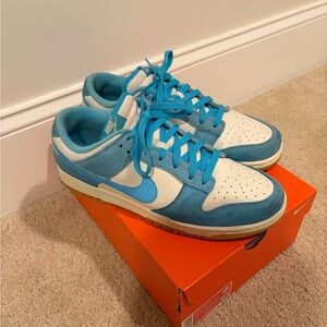 Mens Nike Dunk Low SE 'Baltic Blue Gum Size 11.5